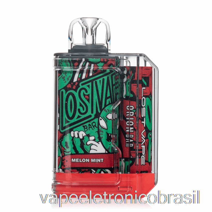 Vape Eletrônico Perdido Vape Orion Bar 7500 Descartável Melão Menta